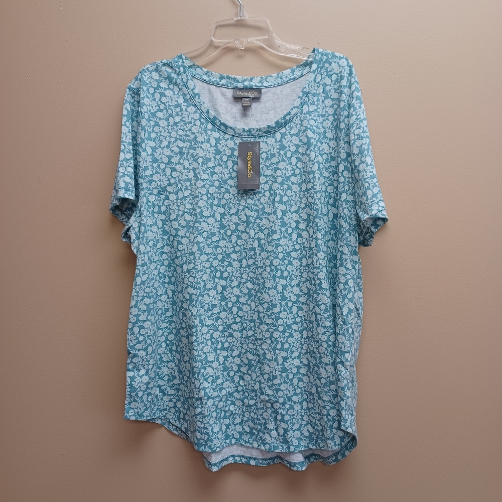 Spring Floral Top - XXL